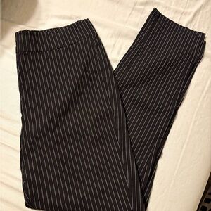 Who What Wear Pinstriped Trousers Fitted
